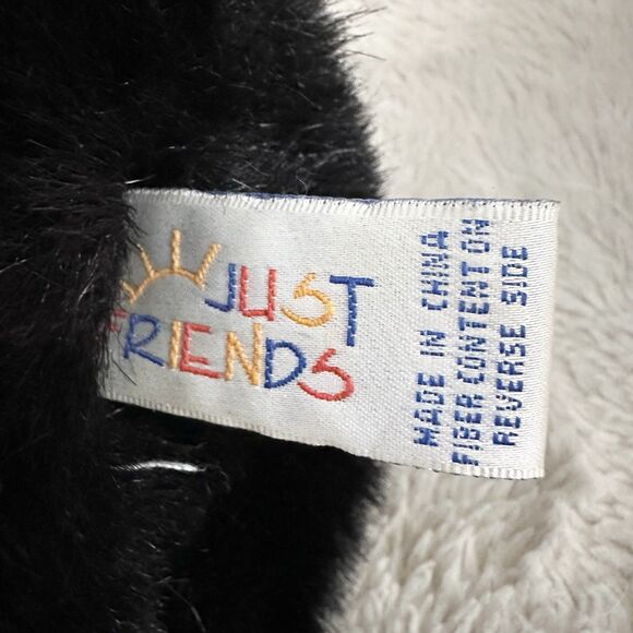 Vintage Just Friends Gorilla Ape 10” Black Plush Stuffed Animal Toy 90s - Picture 4 of 6